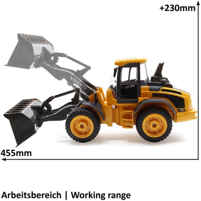 Pala Cargadora Teledirigida Volvo 1:16 2,4GHz